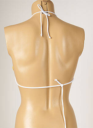 Sutien de costum de baie elasticitate top triunghiuri roz BANANA MOON femeie