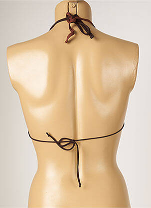 Sutien de costum de baie elasticitate top triunghiuri verde BANANA MOON femeie
