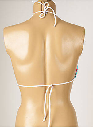 Sutien de costum de baie elasticitate top triunghiuri albastru BANANA MOON femeie