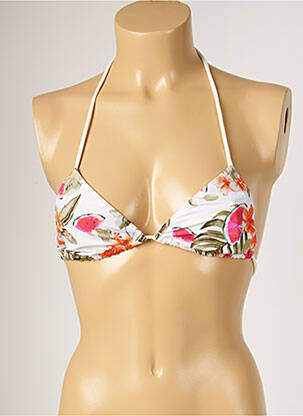 Sutien de costum de baie elasticitate top triunghiuri verde BANANA MOON femeie