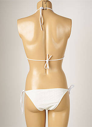 Costum de baie din două piese elasticitate top triunghiuri maro BANANA MOON femeie