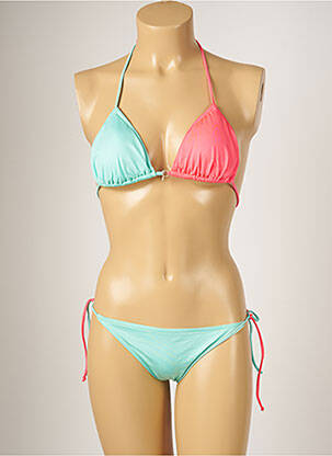 Costum de baie din două piese elasticitate top sutien modelat albastru BANANA MOON femeie