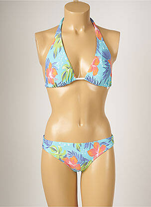 Costum de baie din două piese elasticitate albastru BANANA MOON femeie