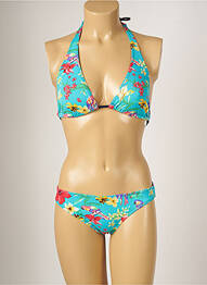 Costum de baie din două piese elasticitate albastru BANANA MOON femme