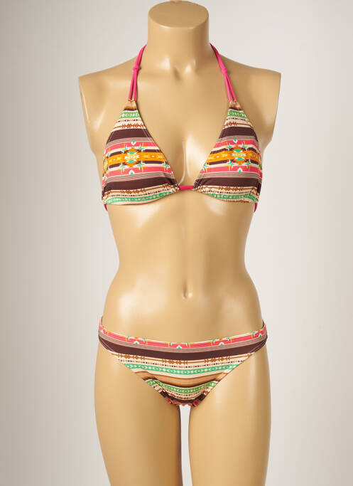 Costum de baie din două piese roz BANANA MOON femeie