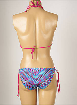 Costum de baie din două piese elasticitate top sutien modelat albastru BANANA MOON femeie