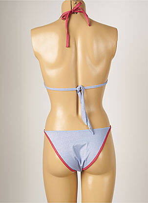Costum de baie din două piese elasticitate top sutien modelat albastru BANANA MOON femeie