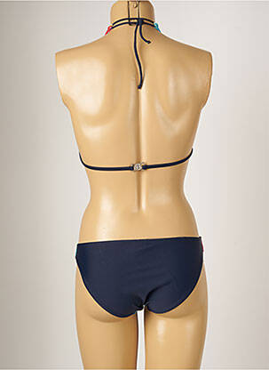 Costum de baie din două piese elasticitate top triunghiuri albastru BANANA MOON femeie
