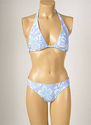 Costum de baie din două piese elasticitate top triunghiuri violet BANANA MOON femeie