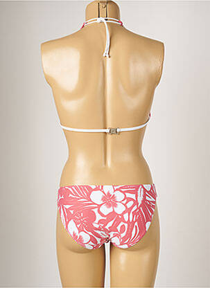 Costum de baie din două piese elasticitate top triunghiuri roz BANANA MOON femeie