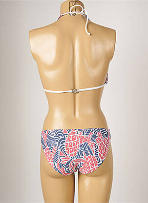 Costum de baie din două piese microfibre top triunghiuri albastru BANANA MOON femeie