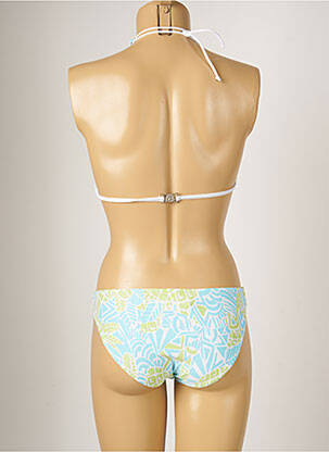 Costum de baie din două piese elasticitate top triunghiuri albastru BANANA MOON femeie