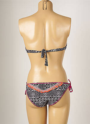 Costum de baie din două piese elasticitate top sutien modelat negru BANANA MOON femeie
