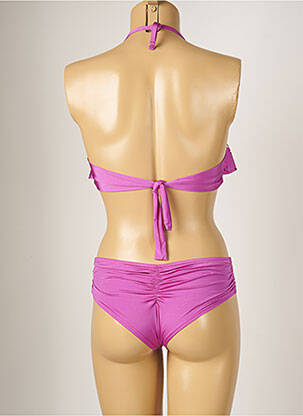 Costum de baie din două piese elasticitate top sutien modelat violet BANANA MOON femeie