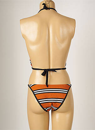 Costum de baie din două piese elasticitate top sutien modelat maro BANANA MOON femeie