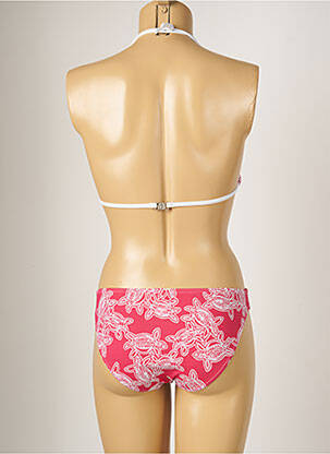 Costum de baie din două piese elasticitate top triunghiuri roșu BANANA MOON femeie