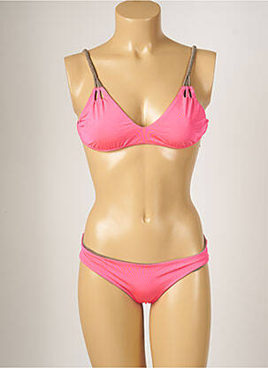 Costum de baie din două piese elasticitate roz BANANA MOON femeie