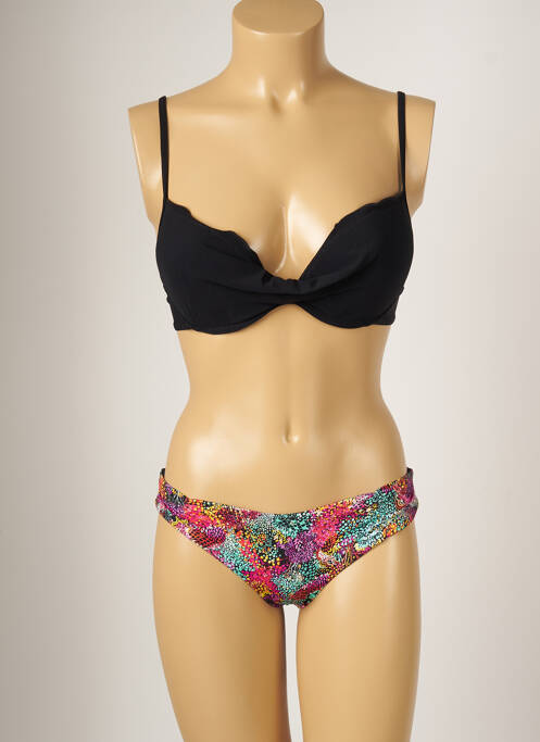 Costum de baie din două piese top sutien modelat top sutien modelat negru BANANA MOON femme