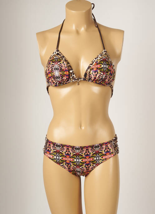 Costum de baie din două piese maro BANANA MOON femeie