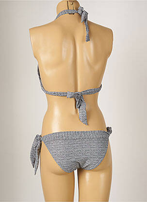 Costum de baie din două piese elasticitate top sutien modelat gri BANANA MOON femeie