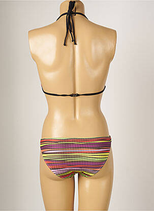 Costum de baie din două piese elasticitate top triunghiuri portocalie BANANA MOON femeie