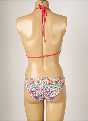 Costum de baie din două piese elasticitate top triunghiuri roz BANANA MOON femeie