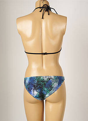 Costum de baie din două piese elasticitate top triunghiuri albastru BANANA MOON femeie
