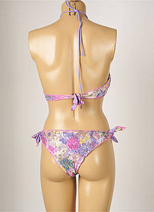 Costum de baie din două piese elasticitate top sutien modelat violet BANANA MOON femeie