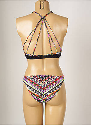 Costum de baie din două piese elasticitate top sutien modelat negru BANANA MOON femeie