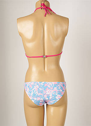 Costum de baie din două piese elasticitate top triunghiuri albastru BANANA MOON femeie