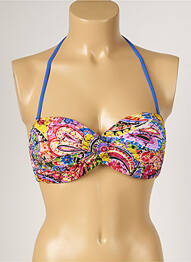 Sutien de costum de baie top sutien modelat top sutien modelat albastru BANANA MOON femeie