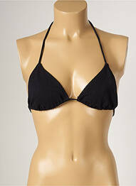 Sutien de costum de baie elasticitate top triunghiuri negru BANANA MOON femme