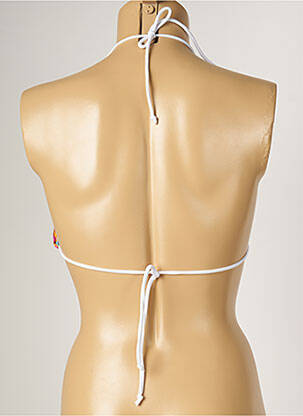Sutien de costum de baie elasticitate top triunghiuri maro BANANA MOON femeie
