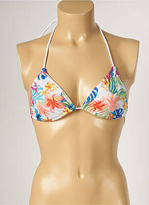 Sutien de costum de baie elasticitate top triunghiuri verde BANANA MOON femeie