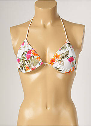 Sutien de costum de baie elasticitate top triunghiuri verde BANANA MOON femeie