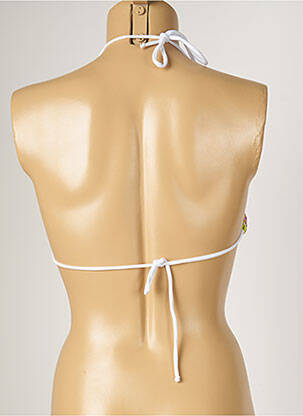 Sutien de costum de baie elasticitate top triunghiuri verde BANANA MOON femeie