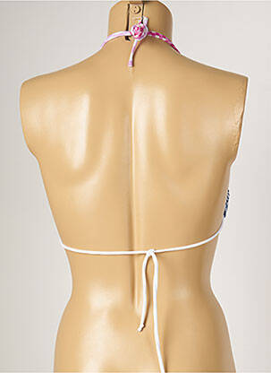 Sutien de costum de baie elasticitate top triunghiuri albastru BANANA MOON femeie