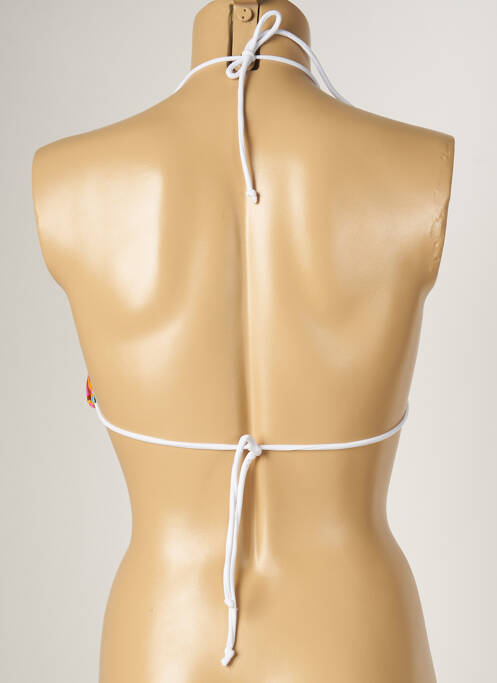 Sutien de costum de baie elasticitate top triunghiuri maro BANANA MOON femme