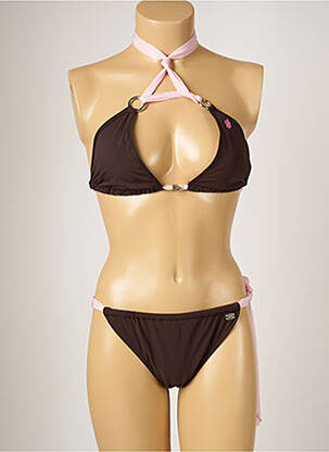 Chiloți de baie maro BANANA MOON femeie