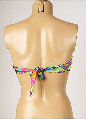 Sutien de costum de baie elasticitate top bentiță roz BANANA MOON femeie