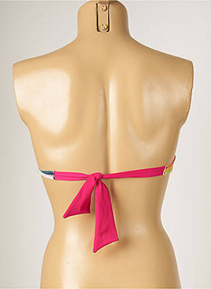 Sutien de costum de baie elasticitate top bentiță roz BANANA MOON femeie