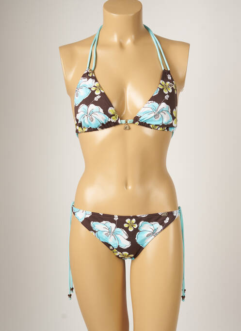 Costum de baie din două piese maro BANANA MOON femeie