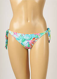 Chiloți de baie imprimeu floral bikini albastru BANANA MOON femme