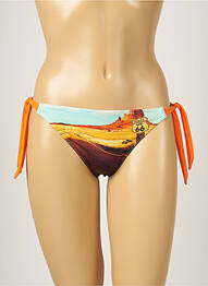 Chiloți de baie țesătură satinată bikini portocaliu BANANA MOON femme
