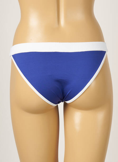 Chiloți de baie țesătură satinată chiloți albastru BANANA MOON femme