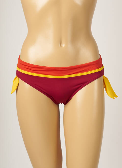 Chiloți de baie roșu LIVIA femeie