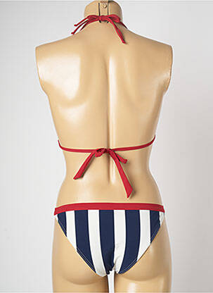 Costum de baie din două piese elasticitate top sutien modelat albastru BANANA MOON femeie
