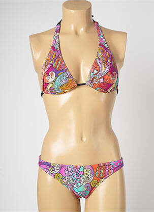 Costum de baie din două piese elasticitate violet BANANA MOON femeie