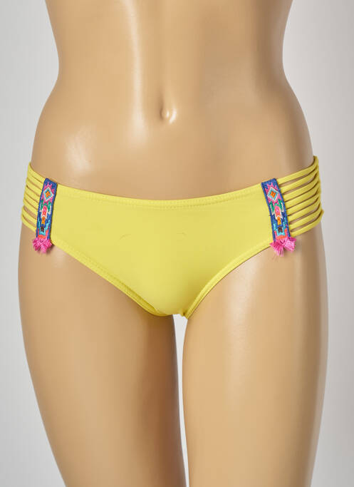 Chiloți de baie galben BANANA MOON femeie