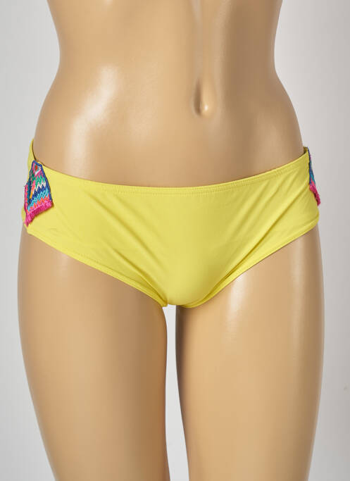Chiloți de baie galben BANANA MOON femeie